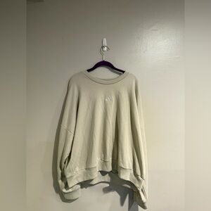 Adidas Women's Cream Crew Neck Sweater
